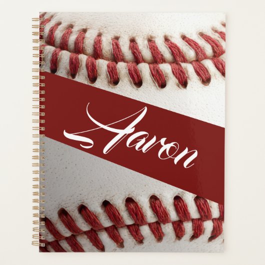 Persoonlijke honkbal planner (Voorkant)