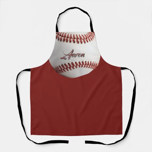Persoonlijke honkbal schort (Voorkant)
