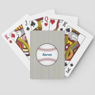 Persoonlijke honkbal speelkaarten cadeau