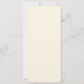 Persoonlijke honkbal sport  ticket stijl kaart (Achterkant)