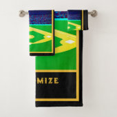 Persoonlijke honkbal ventilator bad handdoek (Insitu)