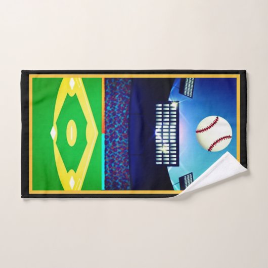 Persoonlijke honkbal ventilator bad handdoek (Handdoek)