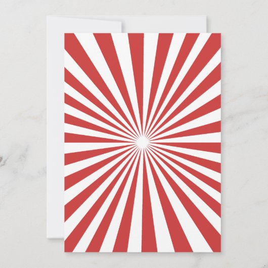 Persoonlijke honkbal verjaardagsfeestuitnodiging kaart (Achterkant)