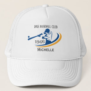 Persoonlijke honkbalclubnaam klassieker trucker pet