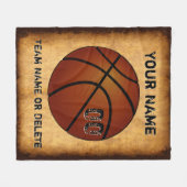 , persoonlijke honkbaldepannen, Sherpa  Fleece Deken (Voorkant (Horizontaal))