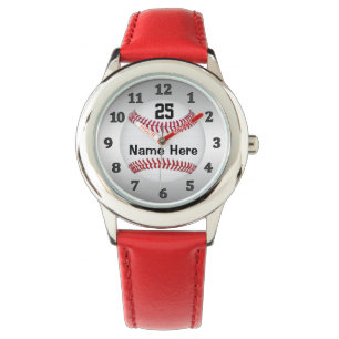 Persoonlijke honkbalhorloges voor kinderen horloge