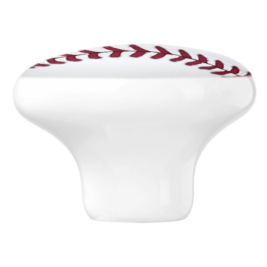 Persoonlijke honkbalkeramische knop (Zijkant)