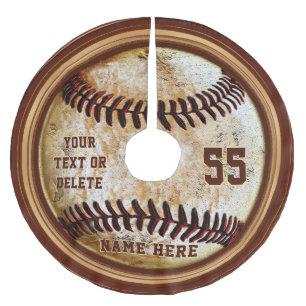 Persoonlijke honkbalroem,  blik kerstboom rok