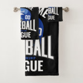 Persoonlijke honkbalspelkampioenschappen bad handdoek (Insitu)