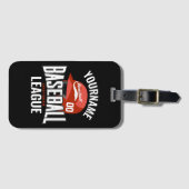 Persoonlijke honkbalspelkampioenschappen bagagelabel (Voorkant (horizontaal))