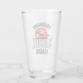 Persoonlijke honkbalspelkampioenschappen glas (Achterkant)