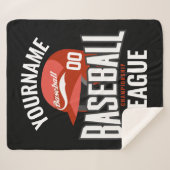 Persoonlijke honkbalspelkampioenschappen sherpa deken (Voorkant (horizontaal))