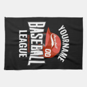 Persoonlijke honkbalspelkampioenschappen theedoek (Horizontaal)