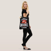Persoonlijke honkbalspelkampioenschappen tote bag (Op model)