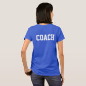 Persoonlijke hoofdcoach t-shirt (Achterkant volledig)