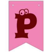 Persoonlijke HOORZITTING BIRTHDAAGS + uw 2-jarige Vlaggetjes (Derde vlag)