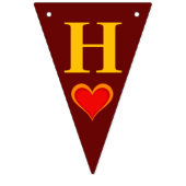 Persoonlijke HOORZITTING BIRTHDAAGS + uw leeftijd Vlaggetjes (Eerste vlag)