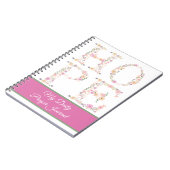 Persoonlijke HOPE Floral Prayer Journal Notitieboek (Linkerzijde)