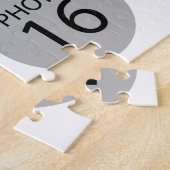Persoonlijke horizontale 20 FOTO-KLLAGE Legpuzzel (Zijkant)