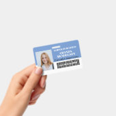 Persoonlijke horizontale personeelfoto-ID label st Badge (Handheld)