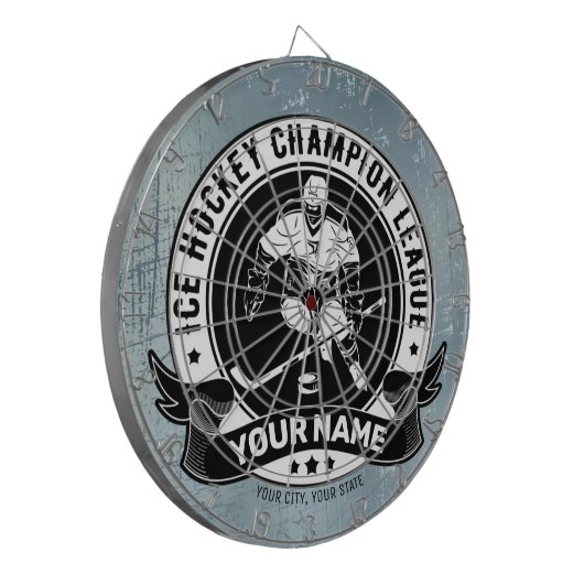 Persoonlijke hostbusadapter Ice Rink Team Athlete Dartbord (Voorkant Links)