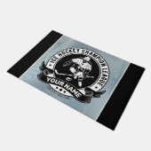 Persoonlijke hostbusadapter Ice Rink Team Athlete Deurmat (Schuin)