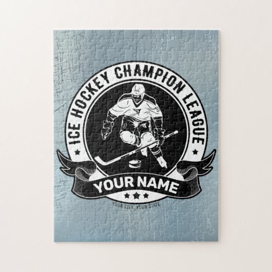 Persoonlijke hostbusadapter Ice Rink Team Athlete Legpuzzel (Verticaal)