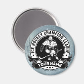 Persoonlijke hostbusadapter Ice Rink Team Athlete Magneet (Voorkant / Achterkant)