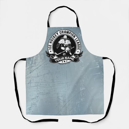 Persoonlijke hostbusadapter Ice Rink Team Athlete Schort (Voorkant)