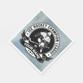 Persoonlijke hostbusadapter Ice Rink Team Athlete Servet (Hoek)