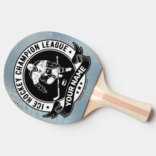 Persoonlijke hostbusadapter Ice Rink Team Athlete Tafeltennisbatje (Zijkant)