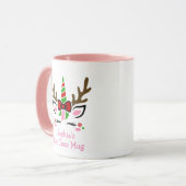 Persoonlijke hot Coco Mok (Voorkant links)