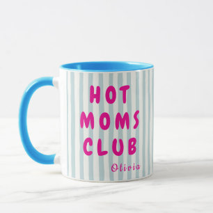 Persoonlijke Hot Moms Club Aangepaste Naam Mok