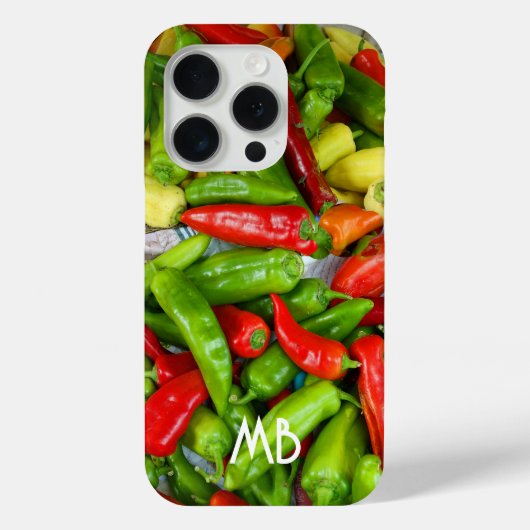 Persoonlijke Hot Peppers telefoonhoesje Case-Mate iPhone Case (Achterkant)