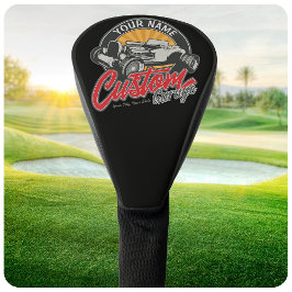 Persoonlijke Hot Rod Garage Retro Custom Roadster  Golfheadcover