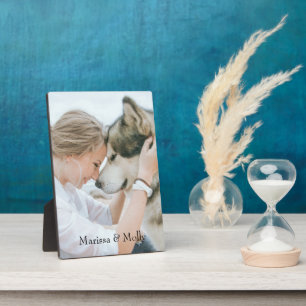 Persoonlijke houten foto-andeuken fotoplaat