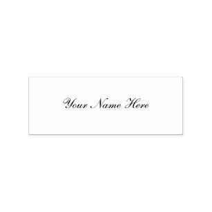 Persoonlijke Houten Stempel