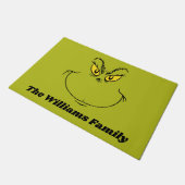 Persoonlijke How Grinch Stole Christmas Gezicht Deurmat (Schuin)