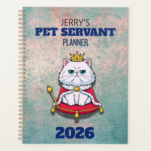 Persoonlijke Huisdierbediende Planner (Voorkant)