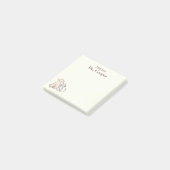 Persoonlijke huisdierenzaken post-it® notes (Schuin)