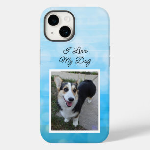 Persoonlijke huisdierfoto - Ik hou van mijn hond Case-Mate iPhone 14 Hoesje