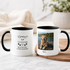 Persoonlijke huisdierfoto koffie mok