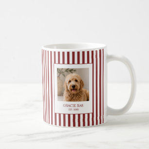 Persoonlijke huisdierfoto koffiemok