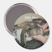 Persoonlijke huisdierfoto magneet (Voorkant / Achterkant)