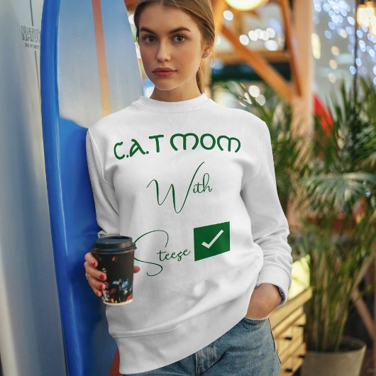 Persoonlijke huisdierliefhebber groene script grap trui