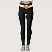 Persoonlijke Huisdierliefhebber Script Tekst Zwart Leggings (Voorkant)