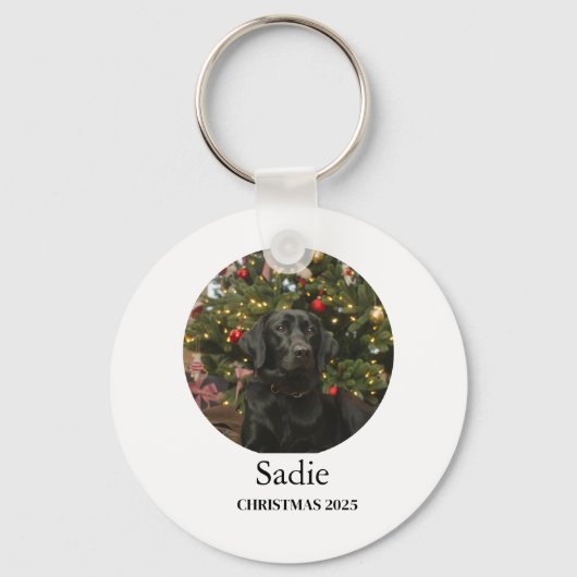 Persoonlijke huisdierornament sleutelhanger (Voorkant)