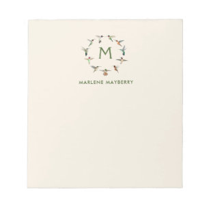 Persoonlijke Hummingbird Notitieblok