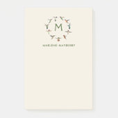 Persoonlijke Hummingvogels Post-it® Notes (Voorkant)