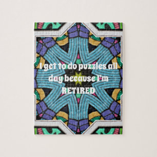 Persoonlijke Humor voor pensionering Funny Retiing Legpuzzel